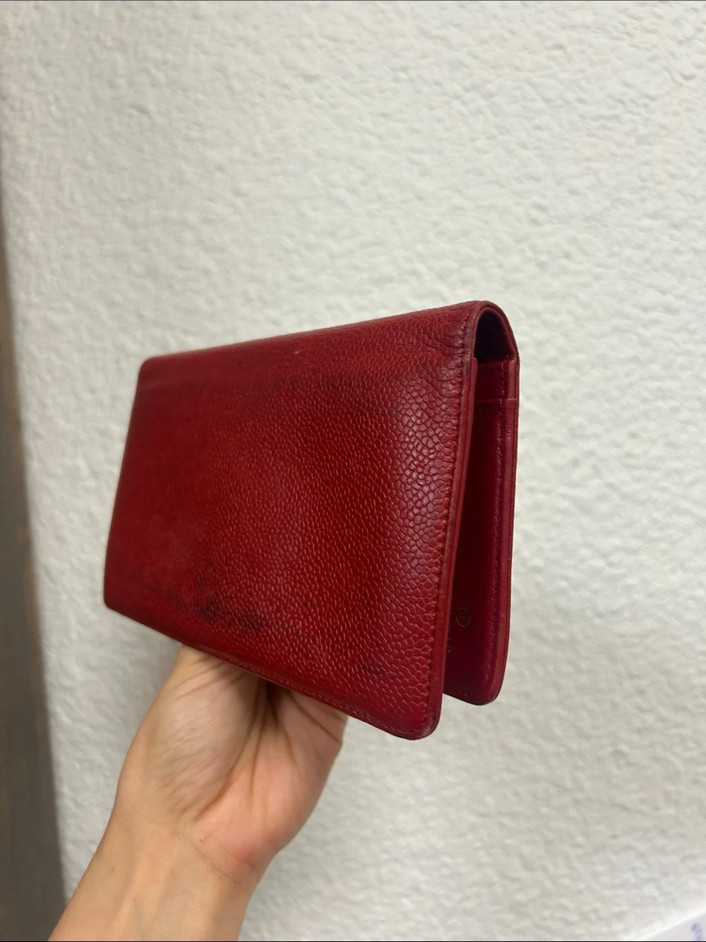 CHANEL authentic red